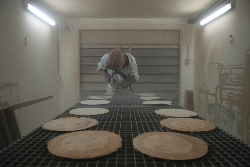 new window + lex pott sandblast wooden diptych collection 