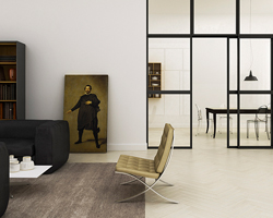 filippo carandini adds continuous perspectives to florence apartment