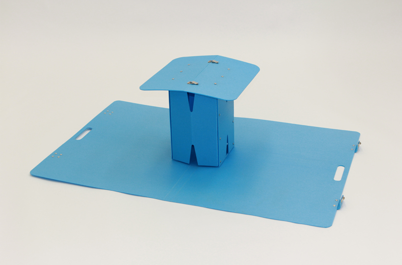 mariko tsujimoto folds origami pop up furniture out of book covers