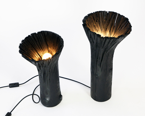 pressed wood black collection by johannes hemann for industry gallery