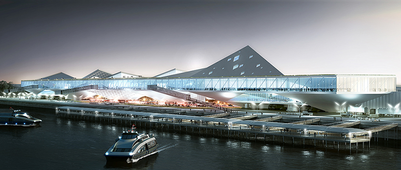 lorcan o'herlihy architects' proposal for port of kinmen competition