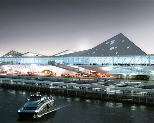 lorcan o'herlihy architects' proposal for port of kinmen competition