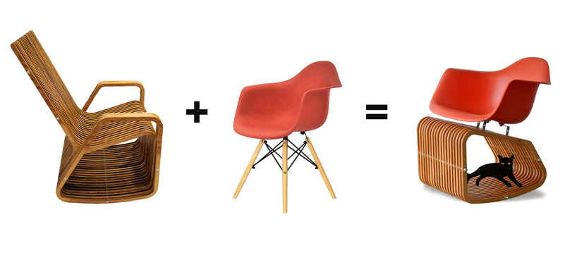 rocking-2-gether chair by studio PAULBAUT designboom