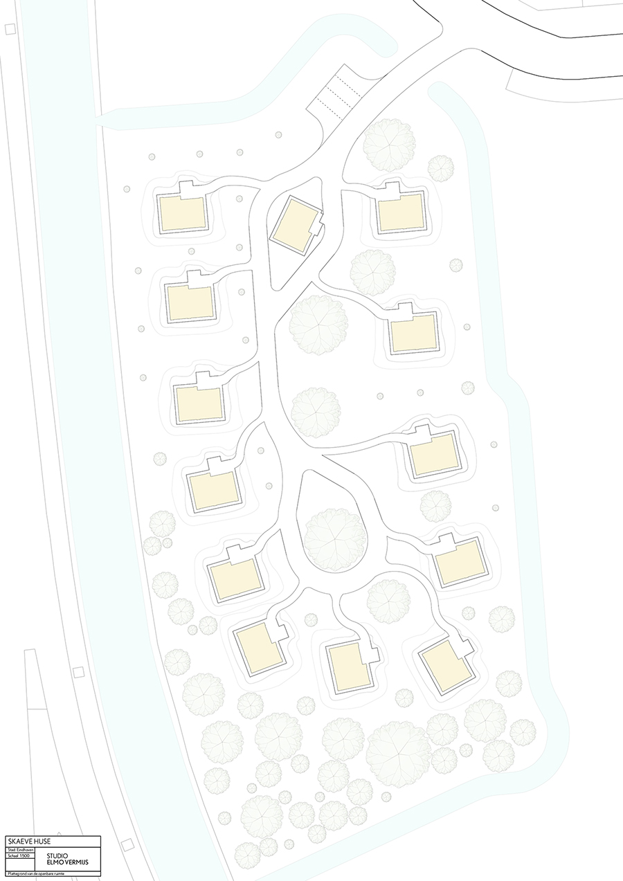 studio elmo vermijs designs skaeve huse on the outskirts of eindhoven in the netherlands