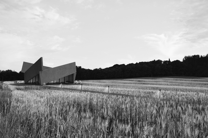 LAD visualizes five small villas isolated in natural landscapes