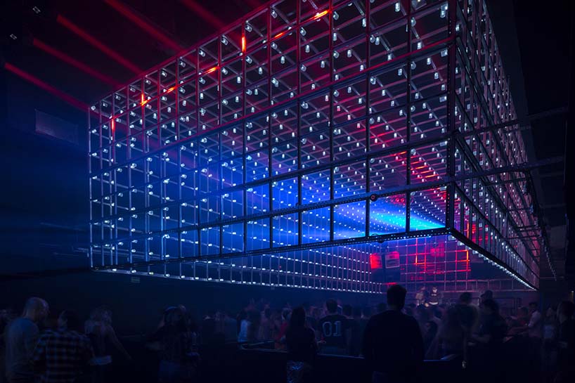 guto requena transforms industrial space into interactive dance club in  brazil