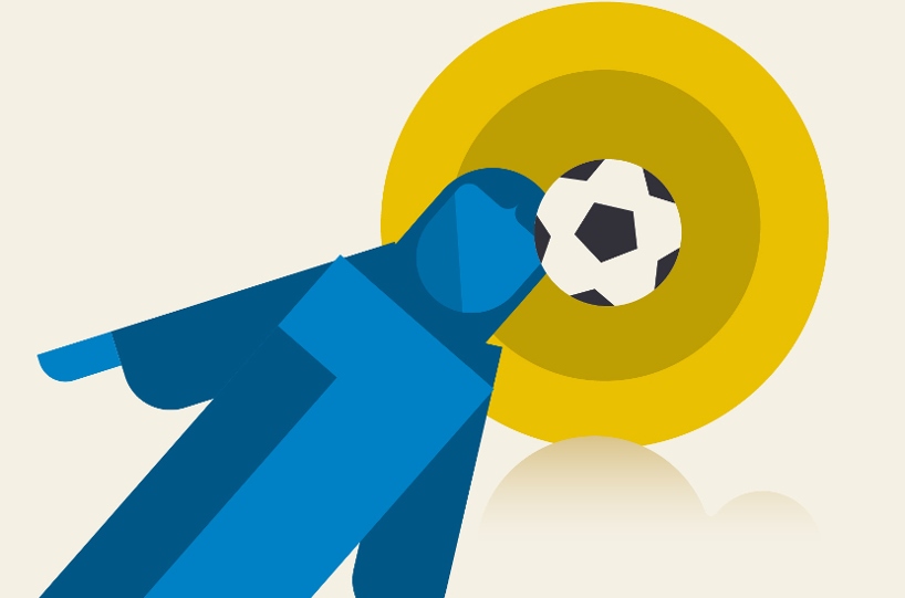 fernando volken togni illustrates the nation of brazil on sushi box