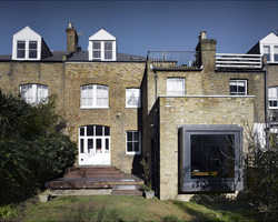 syte architects extends london residence to connect terrace with nature