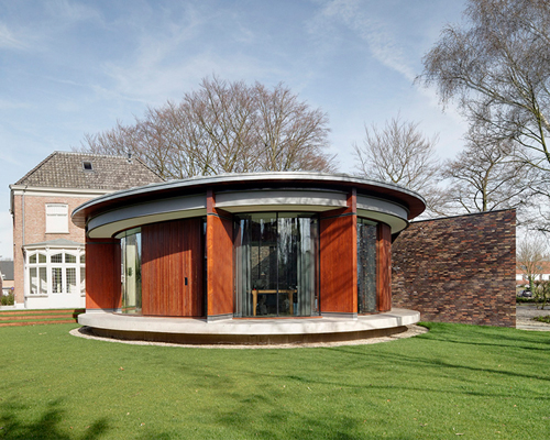 hilberink bosch restores dutch villa with circular pavilion