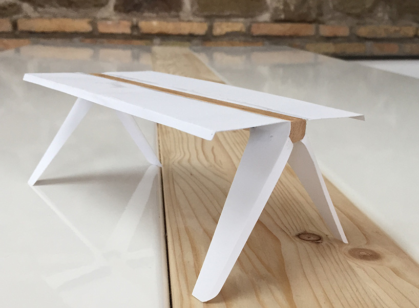 marco de masi volta table officine tamborrino designboom