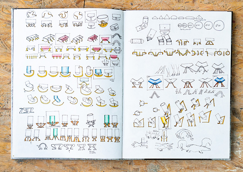 hellène gaulier's les pitres designboom