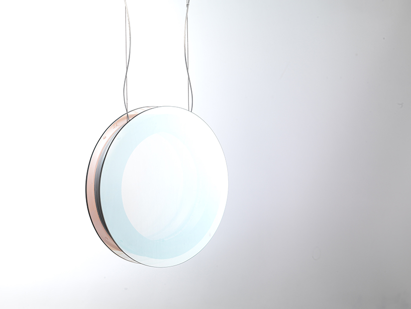 filippo mambretti sculpts optical lighting pieces for MOGG - 1