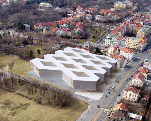 guarnieri architects envisions national library for czech republic