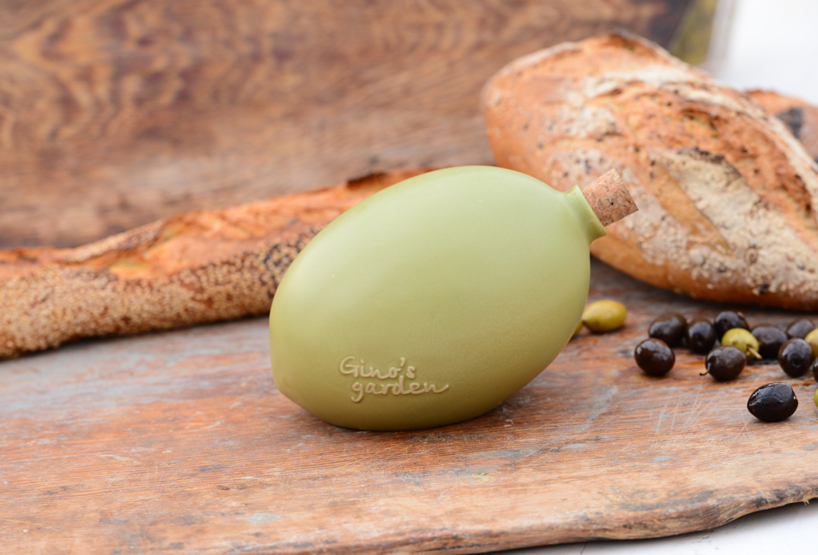 marios karystios creates olive packaging for gino's garden