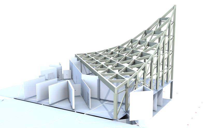 link architects designs heaven-reaching ålgård church in norway