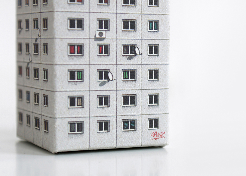 blokoshka modernist architectural matryoshka zupagrafika