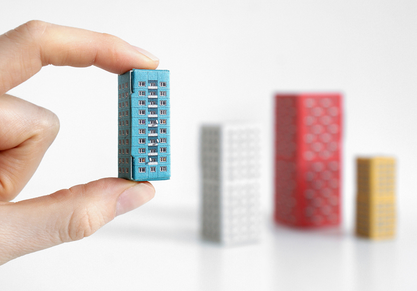 blokoshka modernist architectural matryoshka blocks by zupagrafika