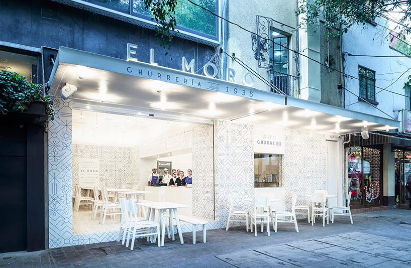 cadena asociados churreria el moro mexico df designboom