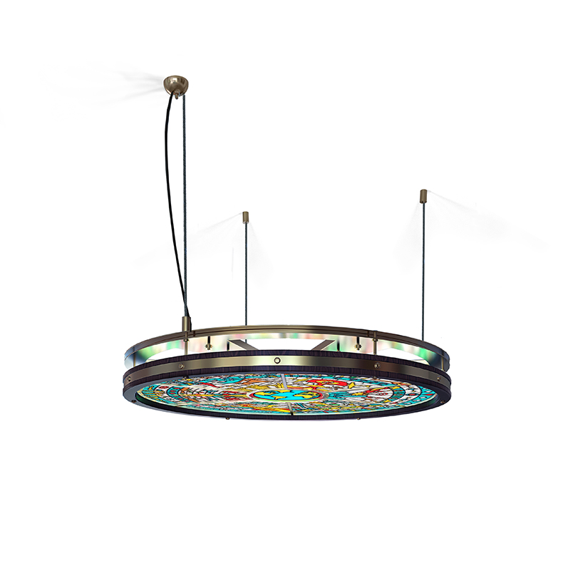 chartres by andré teoman questions what stained-glass can mean