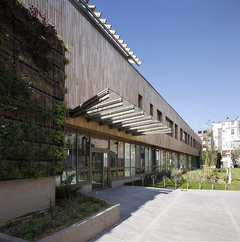 JFS architectes' eco-friendly nursery/primary school in paris