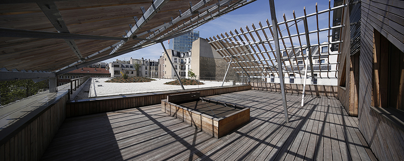 JFS architectes' eco-friendly nursery/primary school in paris