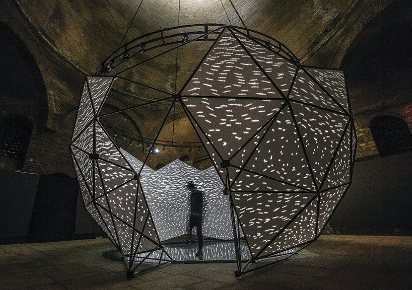 NOHlab x buşra tunç present OCULUS as an interactive light + sound performance