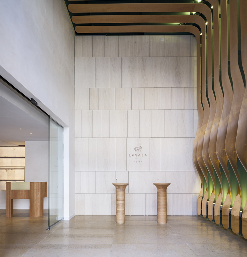 sculptural installations animate zU-studio&rsquo;s hotel redesign in spain