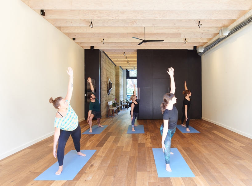 goCstudio creates relaxed, naturalistic ritual house yoga studio