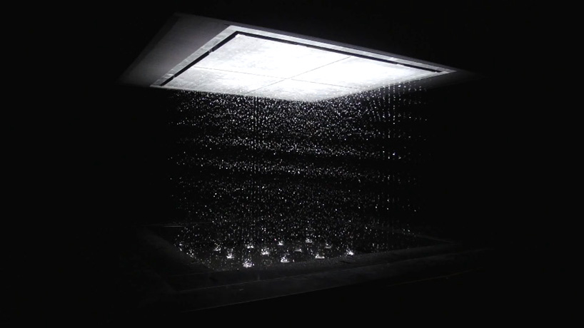 3D water matrix animated liquid artworks designboom