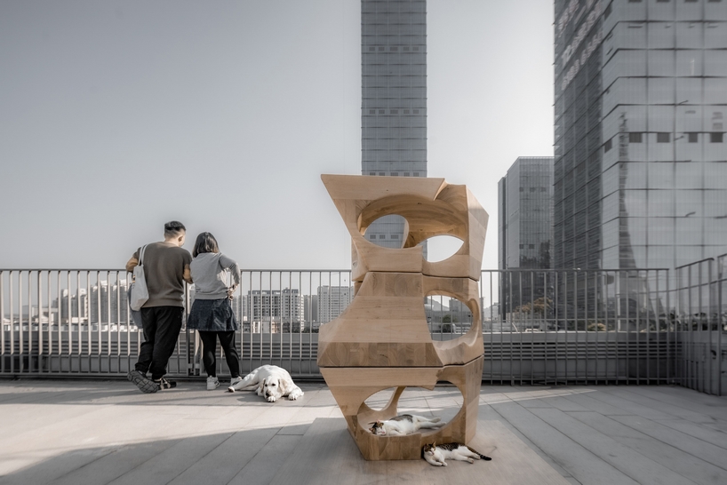 atelier alter architects' co-habitable object fosters human + animal coexistence