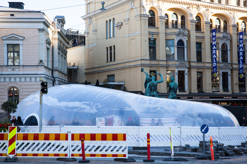 plastique fantastique helsinki superkolmemen designboom