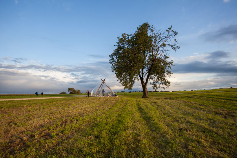 yena young's zeitzelt keltic tent explores the history of the swabian alps