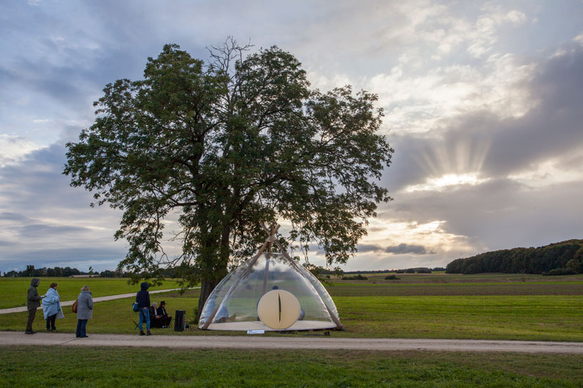 yena young's zeitzelt keltic tent explores the history of the swabian alps