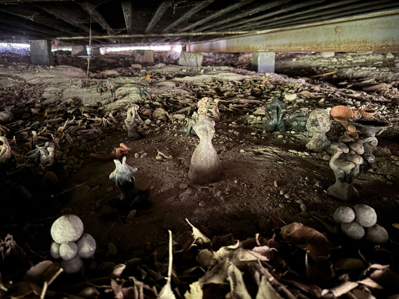 plastique fantastique reveals fossilized mysteries beneath korean pavilion at venice biennale