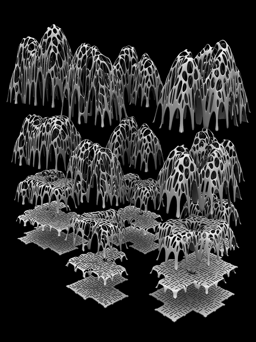 satoru sugihara's work displayed in agent-based comp. design exhibition