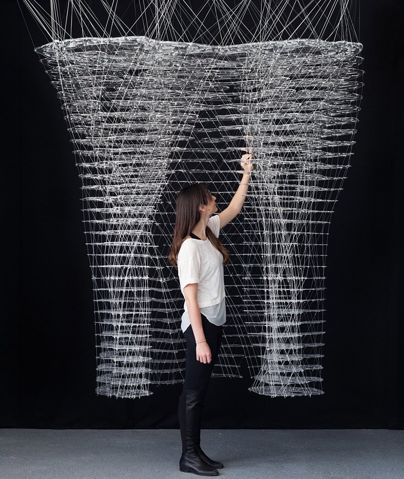 satoru sugihara's work displayed in agent-based comp. design exhibition