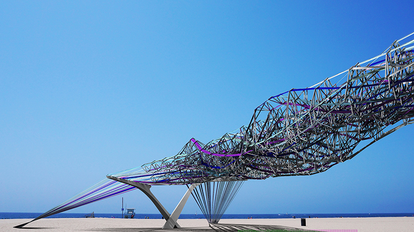satoru sugihara's work displayed in agent-based comp. design exhibition