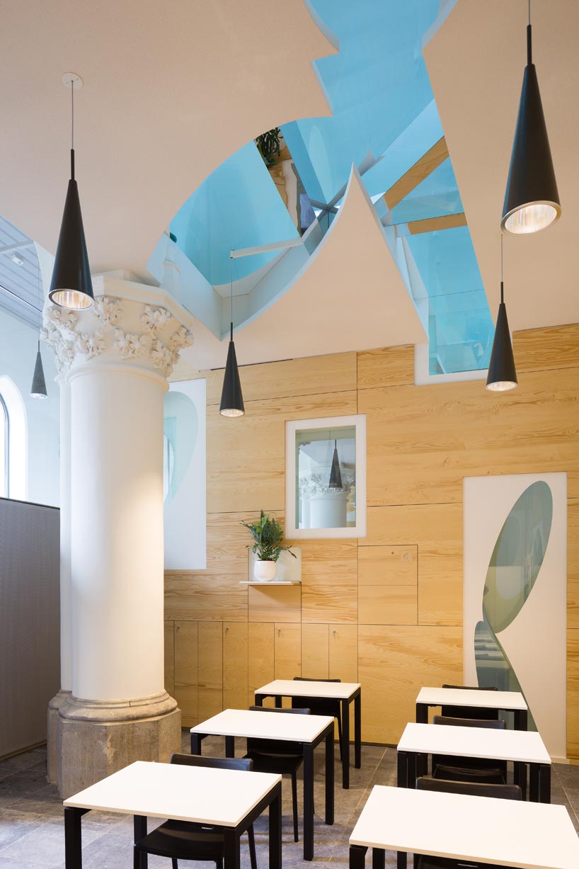de architekten cie converts belgian chapel into all-boys school