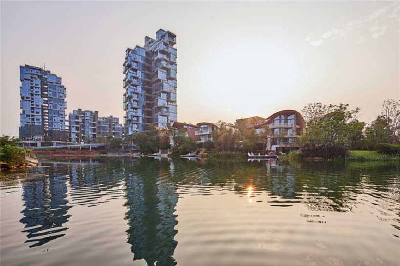 crystal laputa residential development designed by 5+design in china