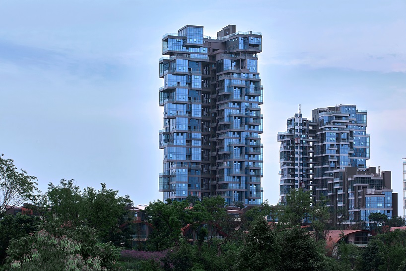crystal laputa residential development designed by 5+design in china