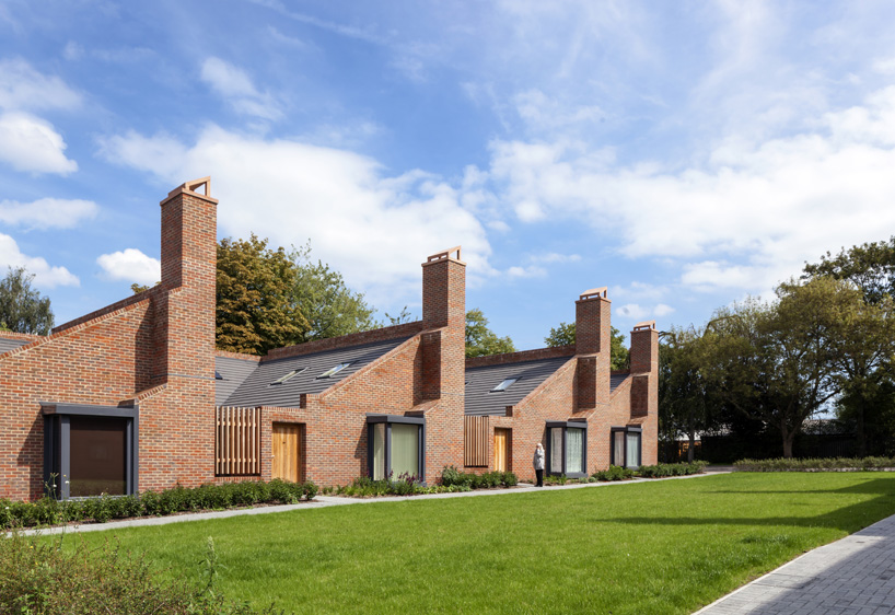 patel taylor courtyard housing project designboom