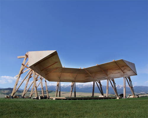 ARUP and gunnstock finalize tiara bandshell at tippet rise