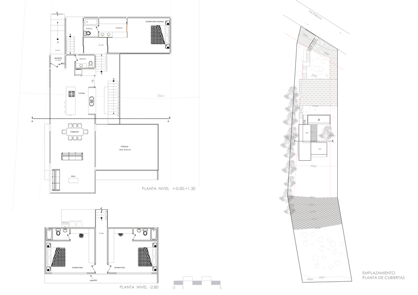 ruptura morlaca's concrete house floats weightlessly over serene landscape in ecuador