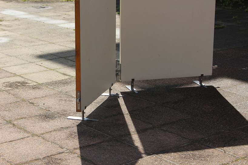 raphael coutin's re-place repurposes deconstructed materials for public spaces