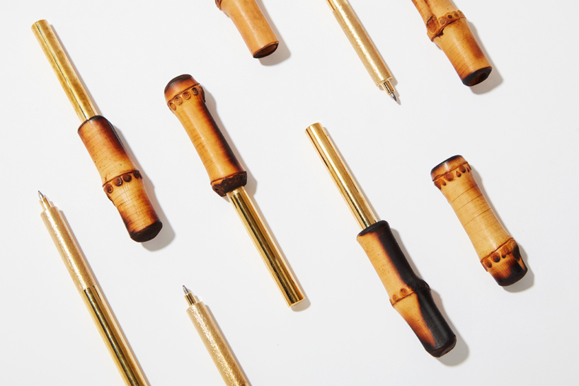 Brass & Cane Ballpoint Pen – Lee West Objects