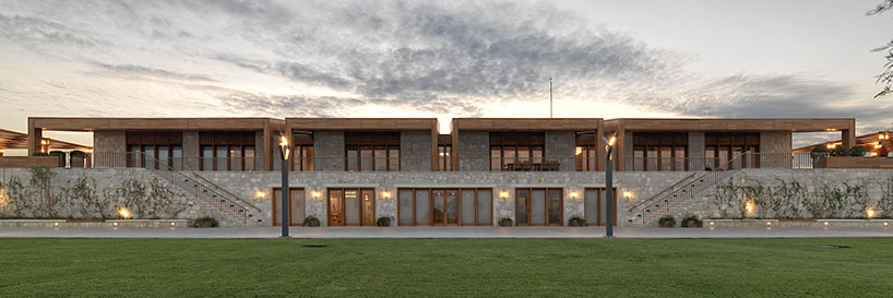 kreatif architects completes LA winery in western turkey