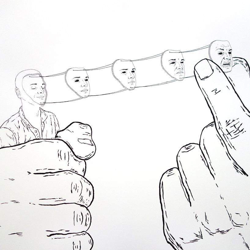 street artist mark samsonovich recreates his urban works as paintings