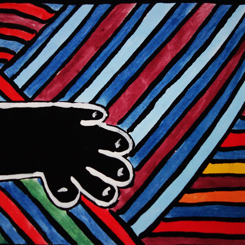 street artist mark samsonovich recreates his urban works as paintings