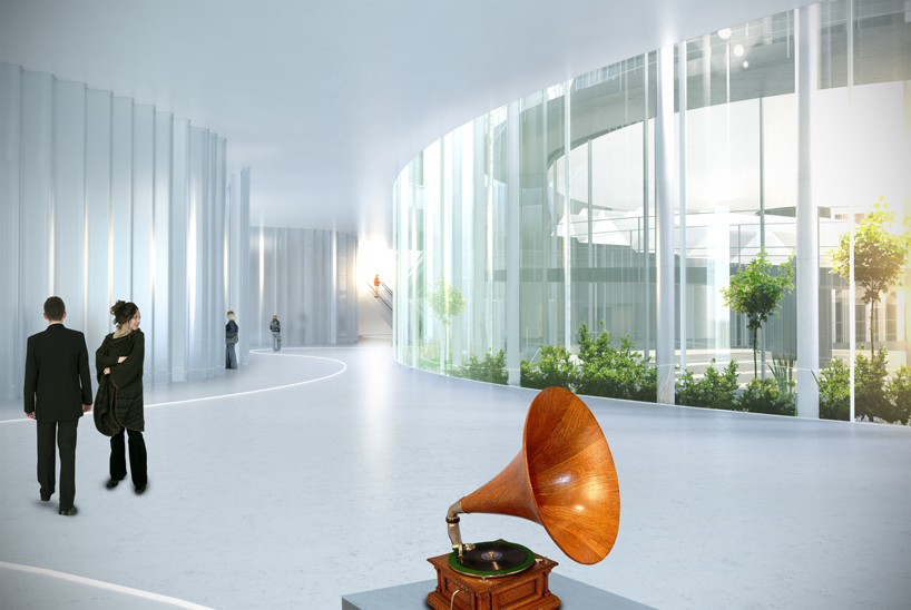 studio ARCVS abstracts symphony for house of hungarian music proposal