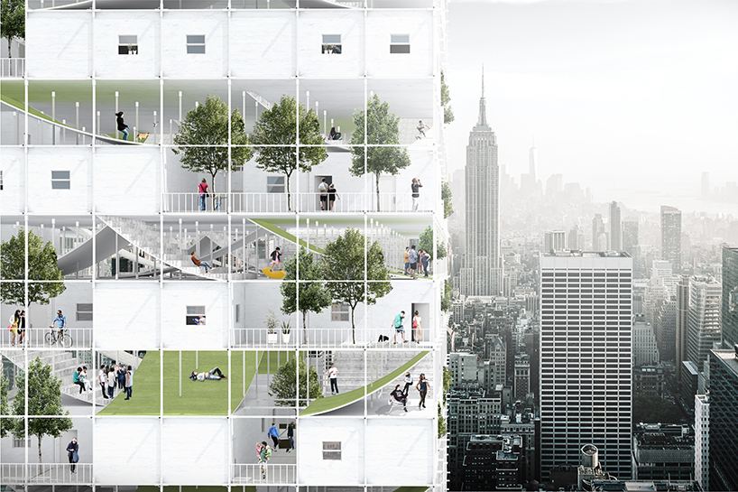 beomki lee instant city living air right proposal new york designboom